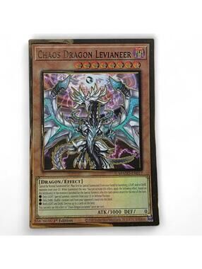 Chaos Dragon Levianeer 1st Edition Starlight Rare 2025 Mega Pack MP25 EN035 NM